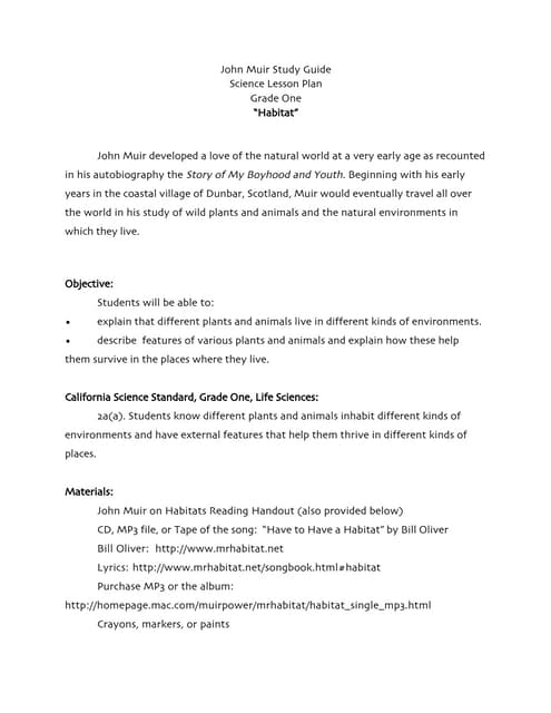 Lesson Plan Science Year 4