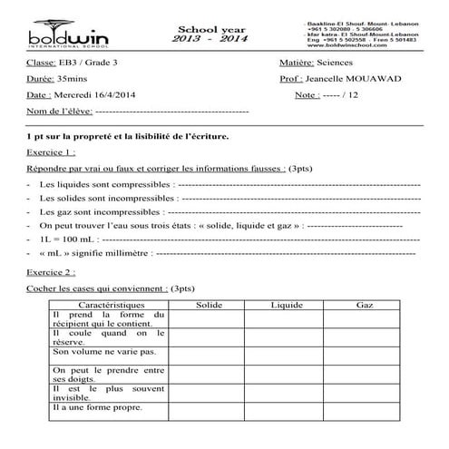 Grade 3 | PDF
