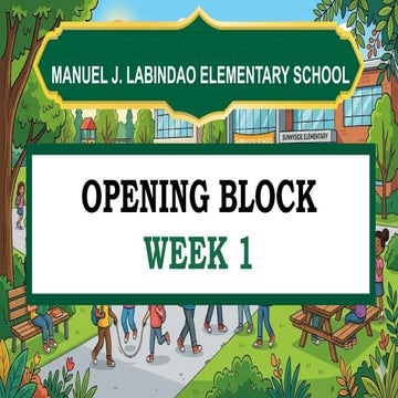 Engaging Grade 3 Opening Block Week: Fun, Learning, and Community ...