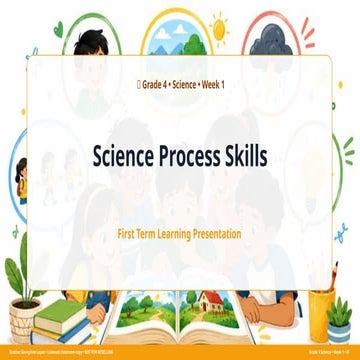 Comprehensive Grade 4 Science Process Skills Learning Module | PPTX