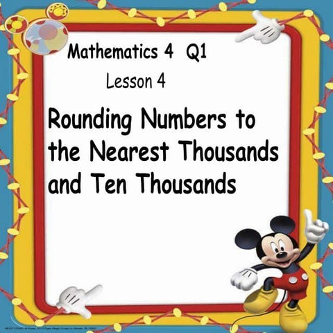 ROUNDING OFF NUMBERS | PPT