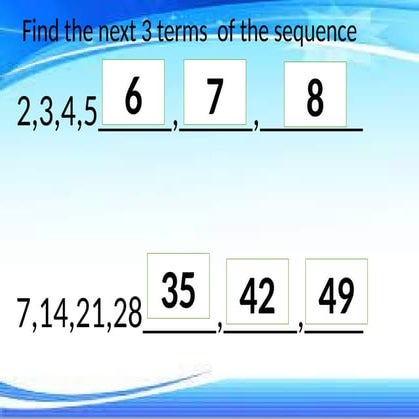 grade power point presentation on math subjects