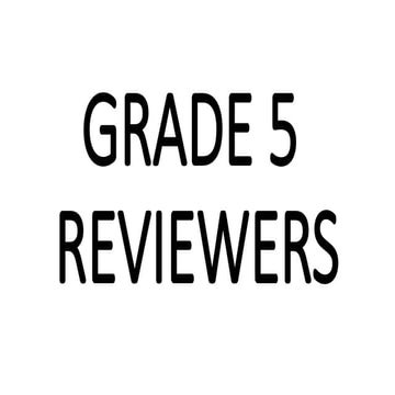 GRADE 5-REVIEWER  IN EXAM ABOUT ENGLISH, MATH, SCIENCE.pptx