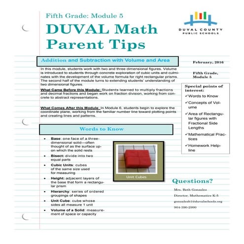 Grade 5 module 5 | PDF