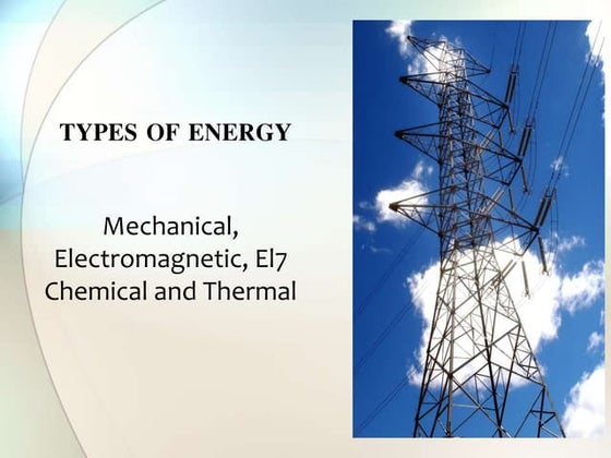 Types of energy ppt | PPT