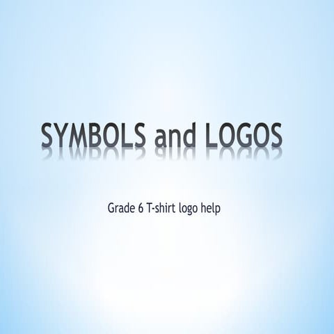 Grade 6 logo and symbol guide
