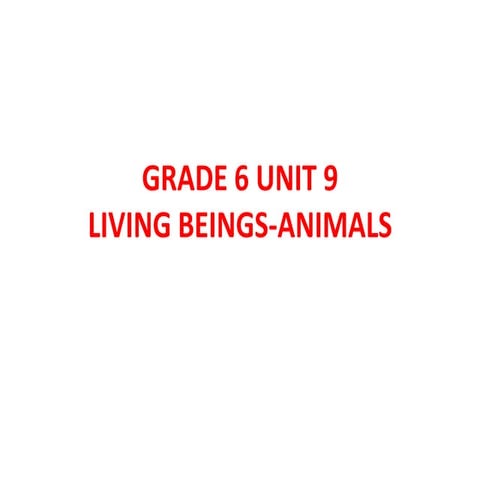 Grade 6 unit 9 mg