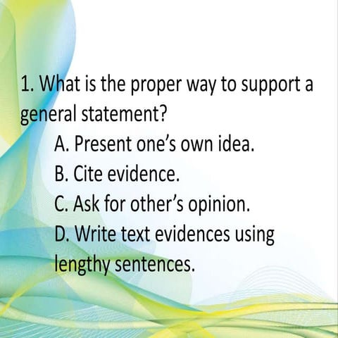 Grade 7- Citing Evidences.pptx