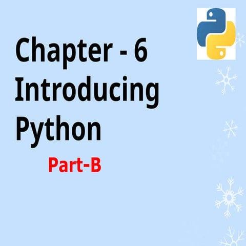 Grade 7- Introducing Python- Part-2 python data typesx