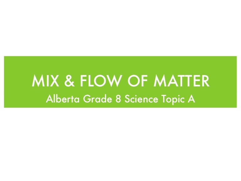 Grade 8 Topic A Key Concepts