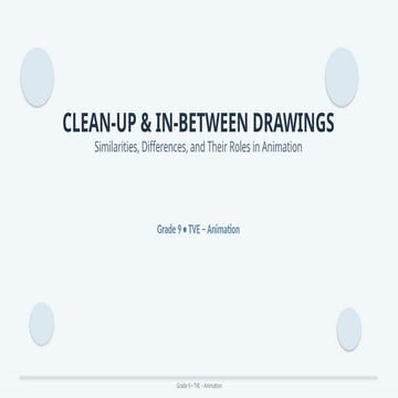 Mastering Animator's Key Drawings and Clean-Up Techniques for Dynamic ...