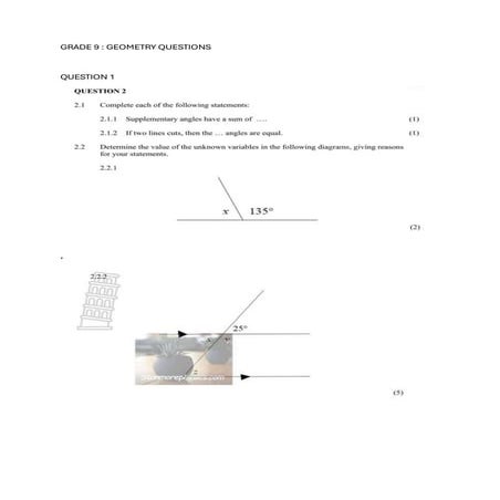 GRADE 9 MATHEMATICS GEOMETRY QUESTIONS.pdf