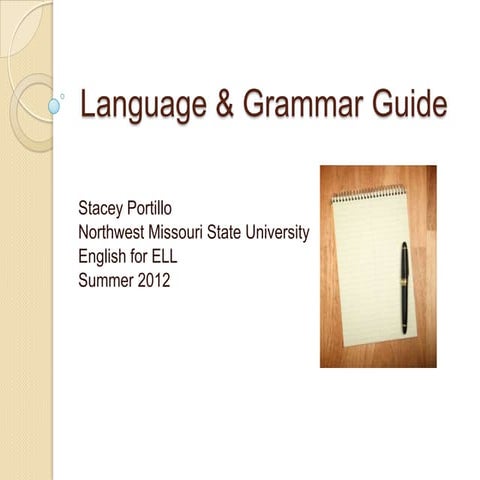 Graded portillo final project language guide