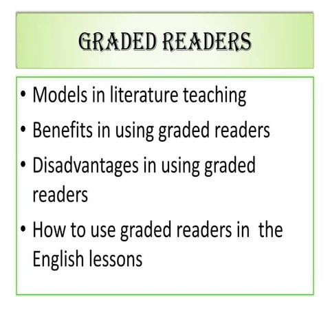 Graded readers