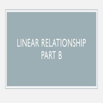 Understanding Linear Relationships: Gradient Concepts and Calculations ...