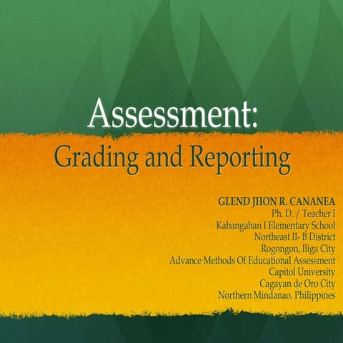 K to 12 Grading and Recording