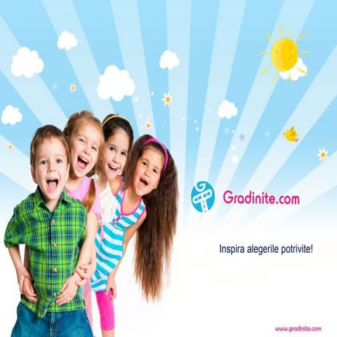 Gradinite.com - Prezentare portal | PPTX