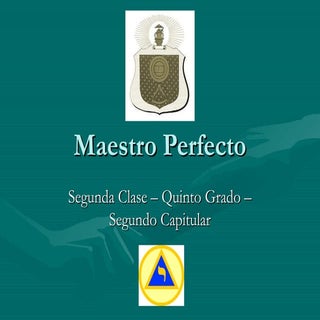 Grado 5   maestro  perfecto -  1 parte