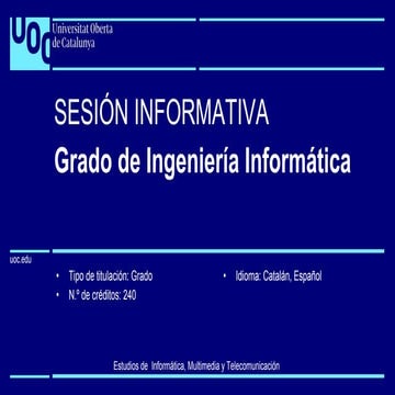 Grado de Ingeniería Informática