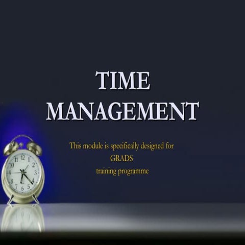 Grads Time Management