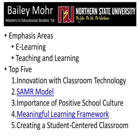 Graduate Presentation