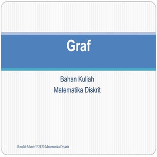 Graf ( Matematika Diskrit)