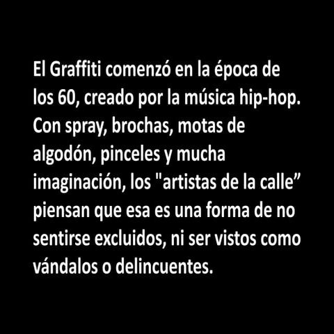 Graffitis