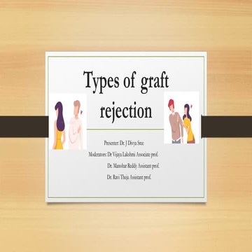 types of graft rejection seminar skin rejection