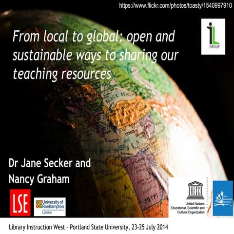 From local to global: sharing information literacy teaching as open education...