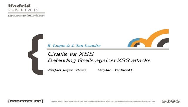 Grails vs XSS: Defending Grails against XSS attacks