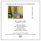 Grain size analysis of soil by sieve and hydrometer