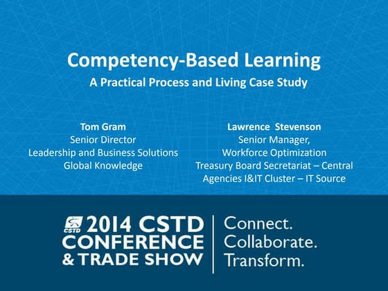 Competency-based Learning: A Practical Process and Living Case Study 