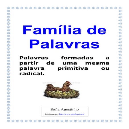 Gramatica familia.palavras