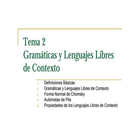 Gramaticas y lic