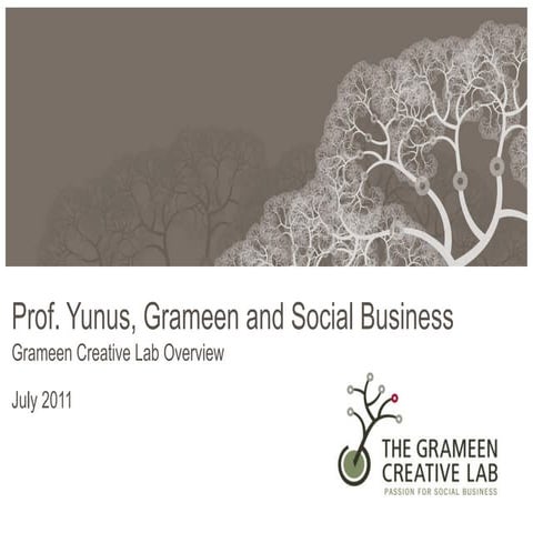 Grameen Creative Lab Overview