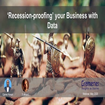 Recession-proofing your business with data