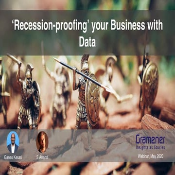 'Recession-proofing' your Business with Data