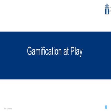 Gramification at Play