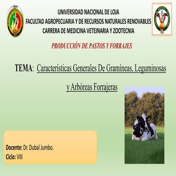 Gramineas, leguminosas y arboreas' con usted.pptx
