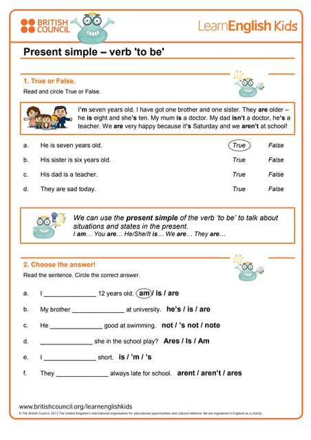 Grammar games-present-simple-verb-to-be-worksheet