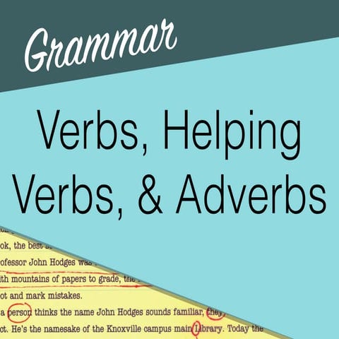Grammar: Verb Types