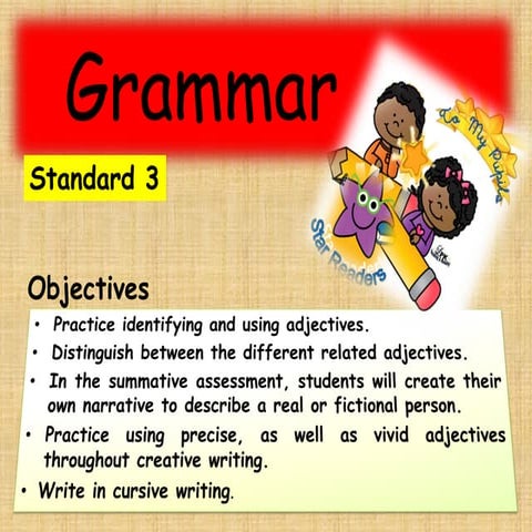 Grammar Adjectives 