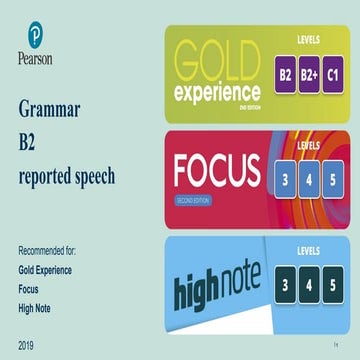 Presentation Grammar B2_7 reported speech.pptx