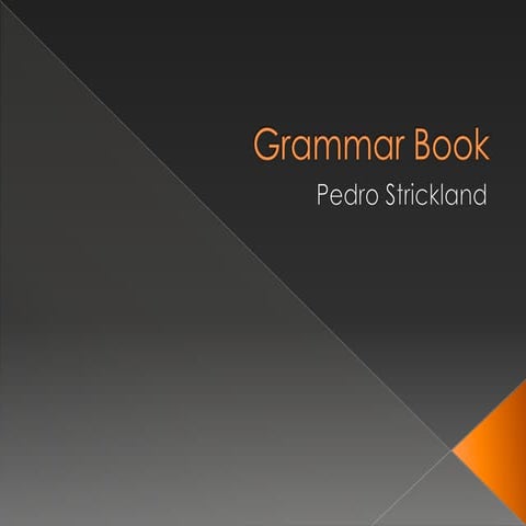 Grammar book