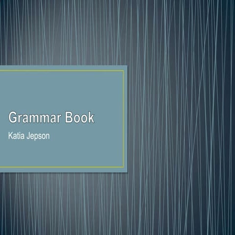 Grammar book