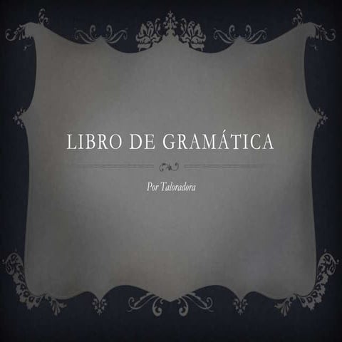 Grammar book on roids