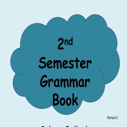 Grammar book semester 2