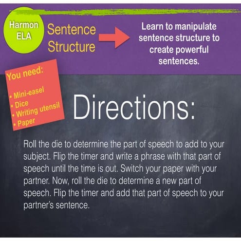 Synthesis of sentence rules with example. | PDF