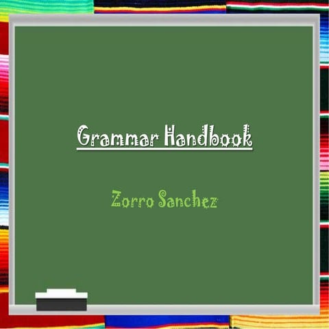 Grammar handbook