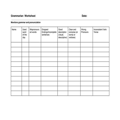 Grammarian | PDF